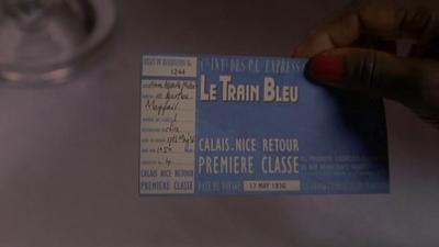 The Mystery of the Blue Train Summary