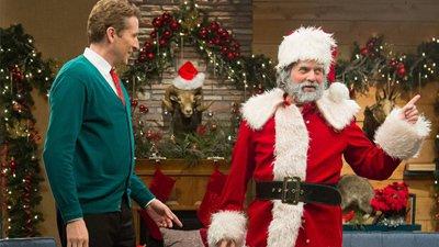 Zach Galifianakis Wears a Santa Suit Summary