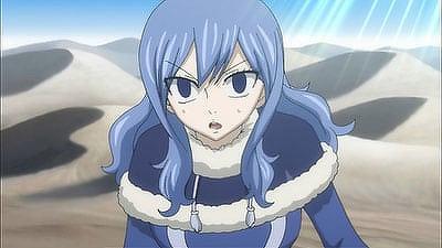 Juvia vs. Aries! Desert Death Match! Summary