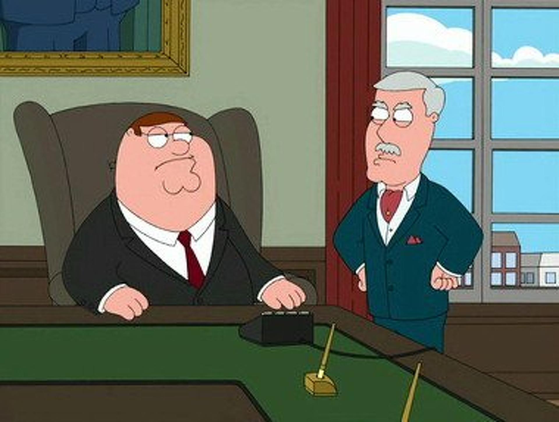 Family Guy (S08E09) Business Guy Summary Season 8 Episode 9 Guide