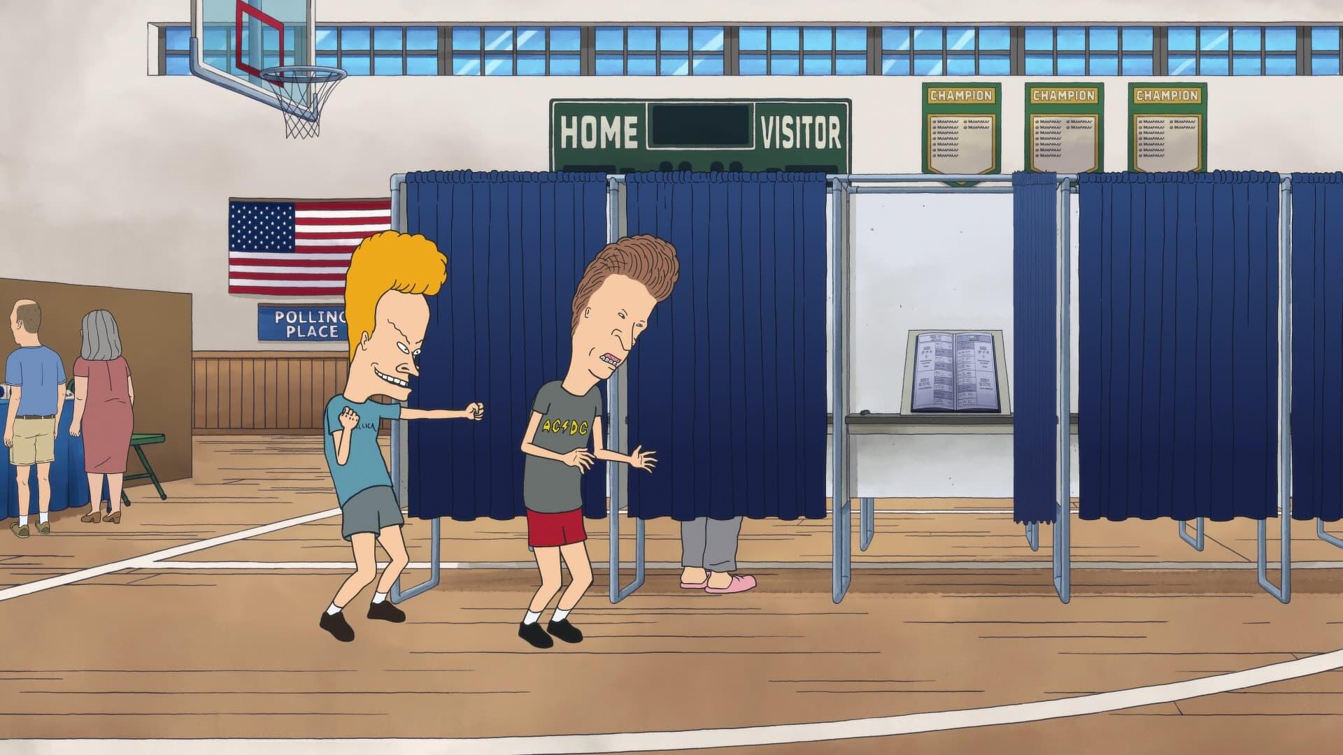 Mike Judge's Beavis And Butt-Head (S02E02): Polling Place Summary ...