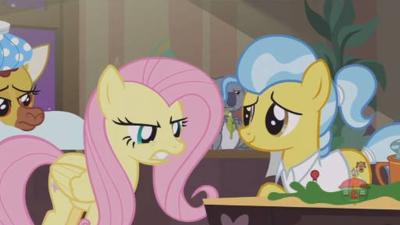 Fluttershy Leans In Summary