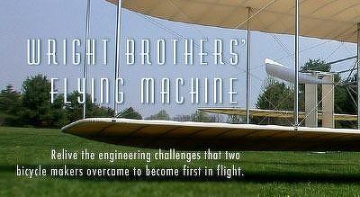 Wright Brothers' Flying Machine Summary