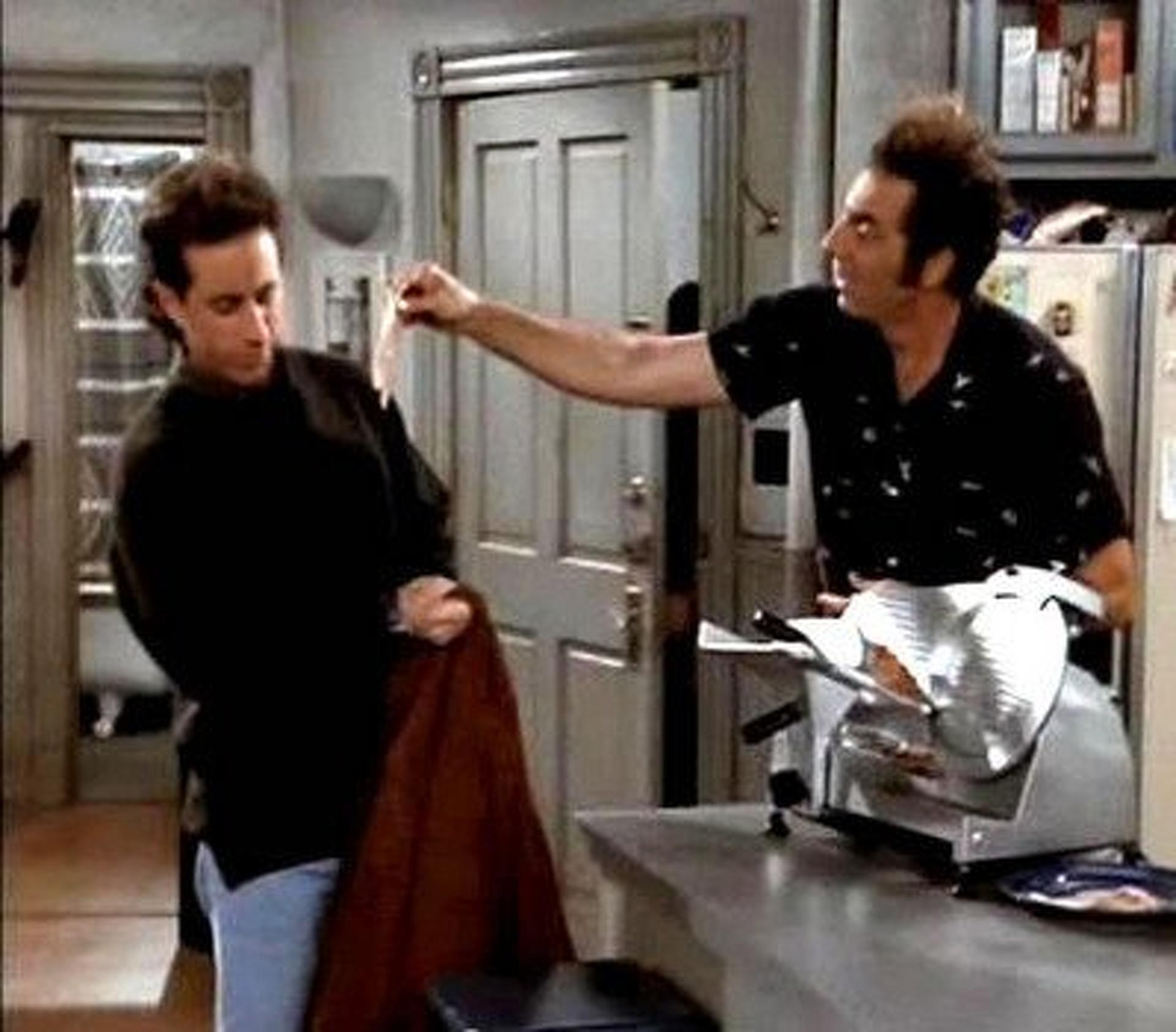 Seinfeld (S09E07): The Slicer Summary - Season 9 Episode 7 Guide