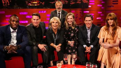 Usain Bolt, Channing Tatum, Jennifer Saunders, Beattie Edmondson, Rob Brydon, Florence and the Machine Summary