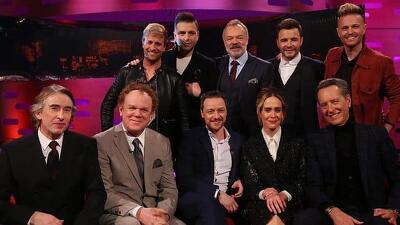 James McAvoy, Sarah Paulson, Richard E Grant, John C Reilly, Steve Coogan, Westlife Summary