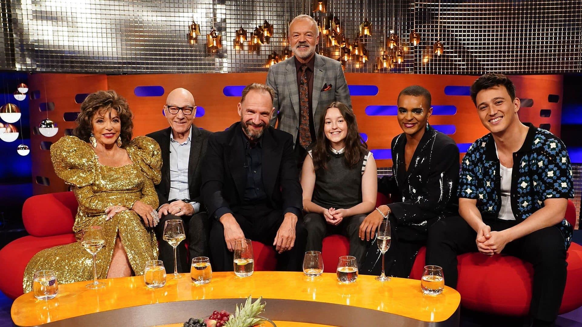 The Graham Norton Show (S31E04): Patrick Stewart, Ralph Fiennes, Nadiya ...